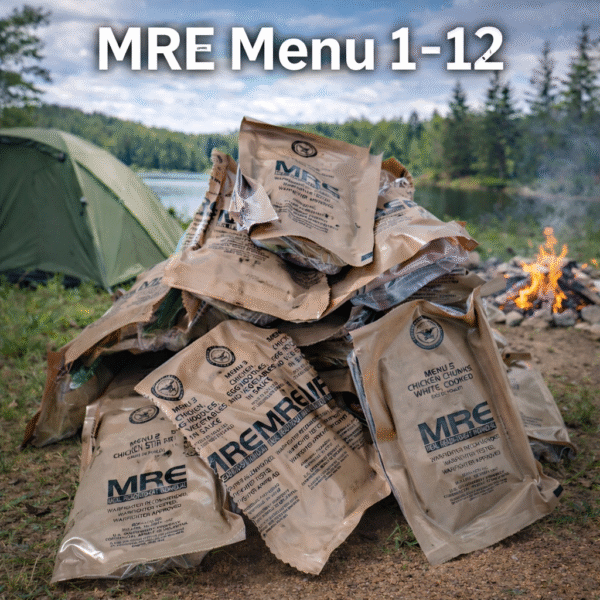 MRE ケース A メニュー 1-12 MRE レーション caseA : アメリカ軍 MRE